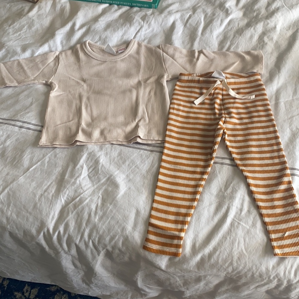 Zara Shirt and Pants Set - Never Worn
